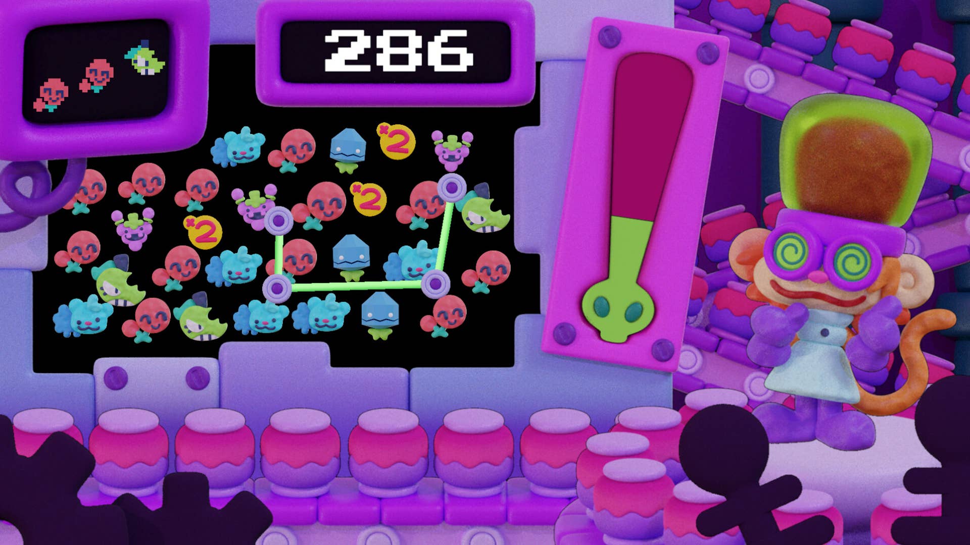 Sinister Sodies is a snappy claymation match-3 game that reminds me of when Flash games were still a thing