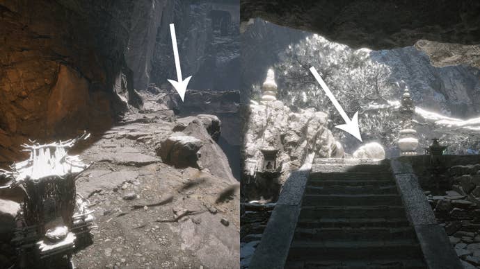 The Skandha of Thought location in Black Myth Wukong.