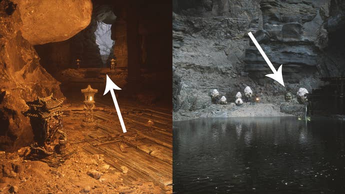 The Skandha of Choice location in Black Myth Wukong.