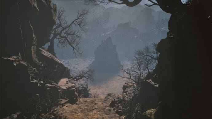 El jefe gigante Shigandang en Black Myth Wukong.