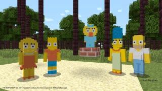 Bart, Homer and the rest of the gang are coming to Minecraft on Xbox systems