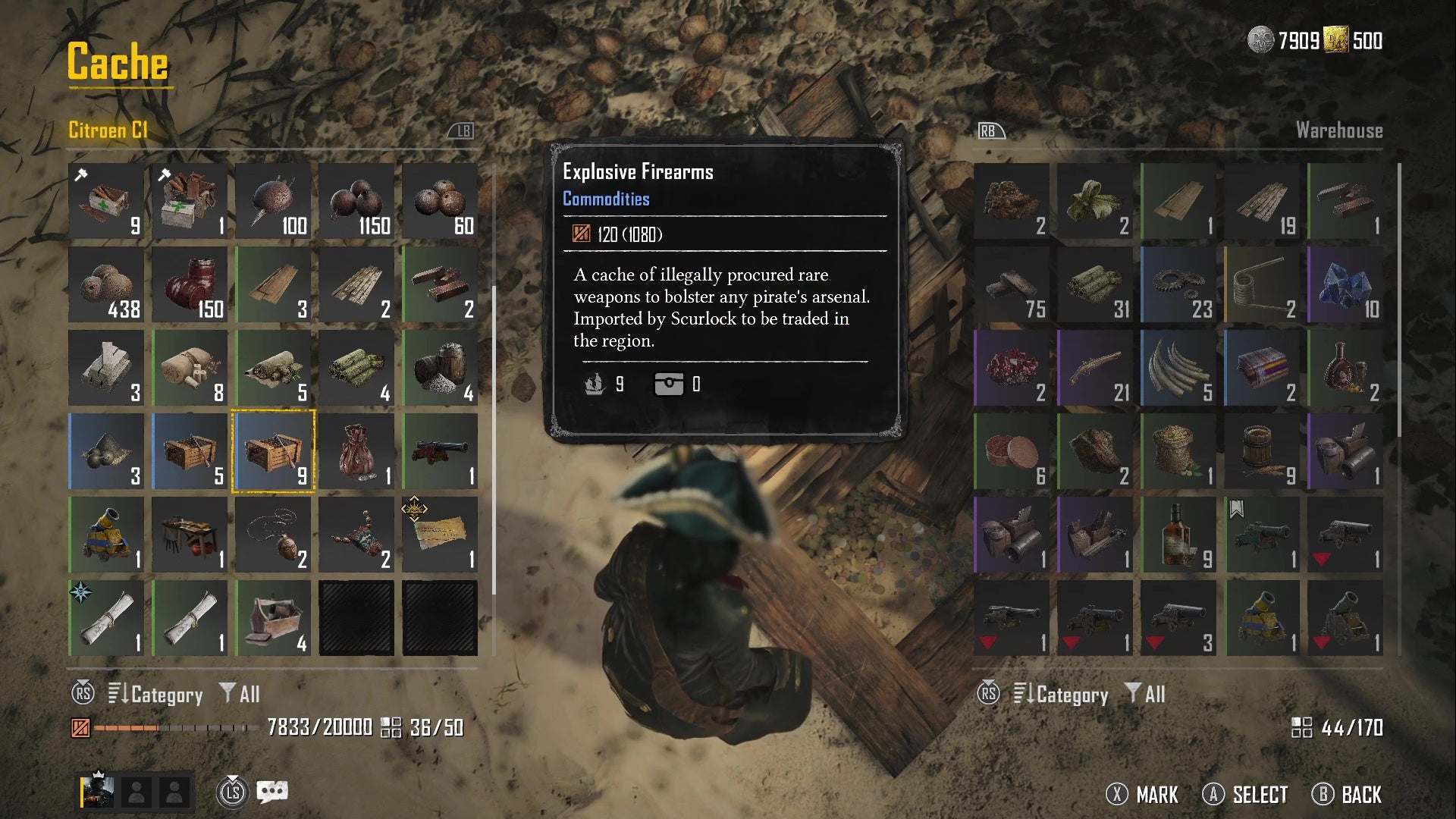 A cache filled with items in Skull and Bones. - 7