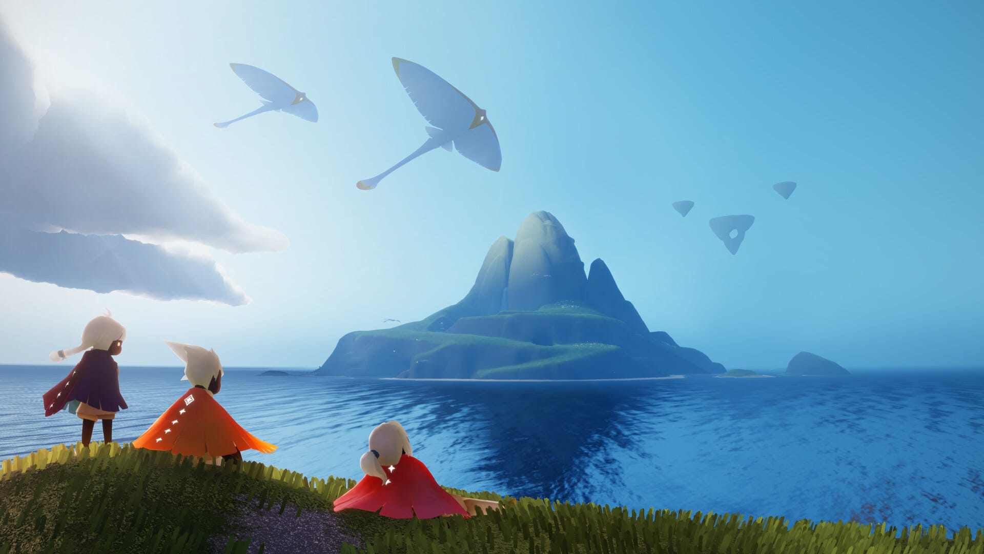 The studio behind Journey have brought their "peaceful" MMO Sky: Children Of The Light to PC thumbnail