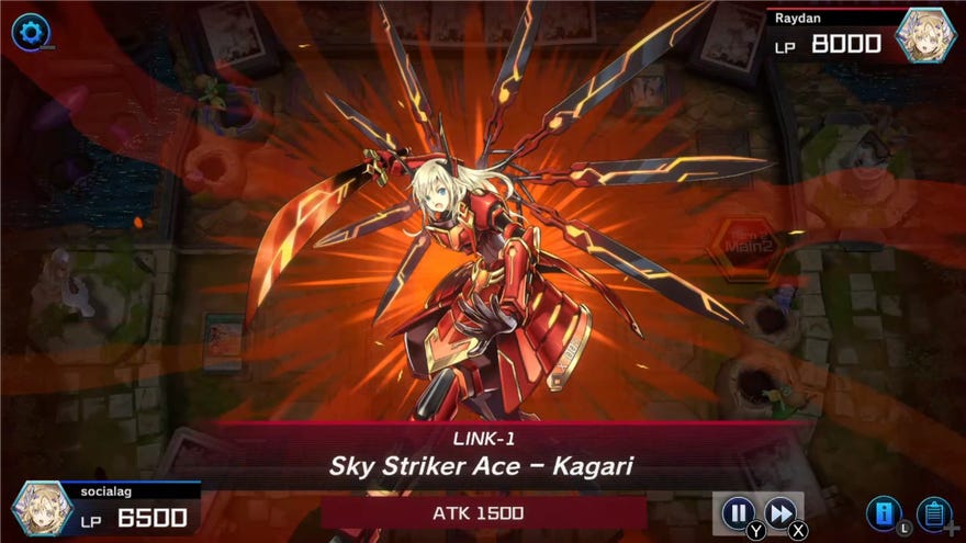 Sky Striker Ace - Kagari Summon Effect