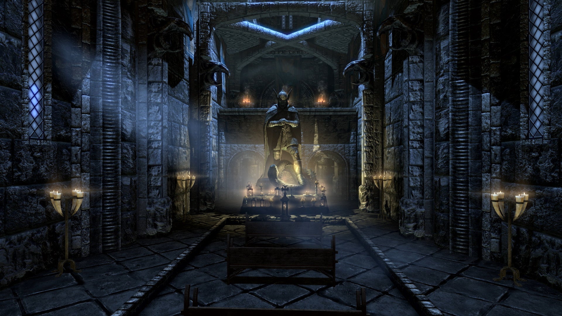 A shrine of Talos in The Elder Scrolls V: Skyrim. - 1