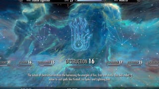 Skyrim - jak rozwijać umiejętności Maga: Zniszczenie, Przemiana i inne