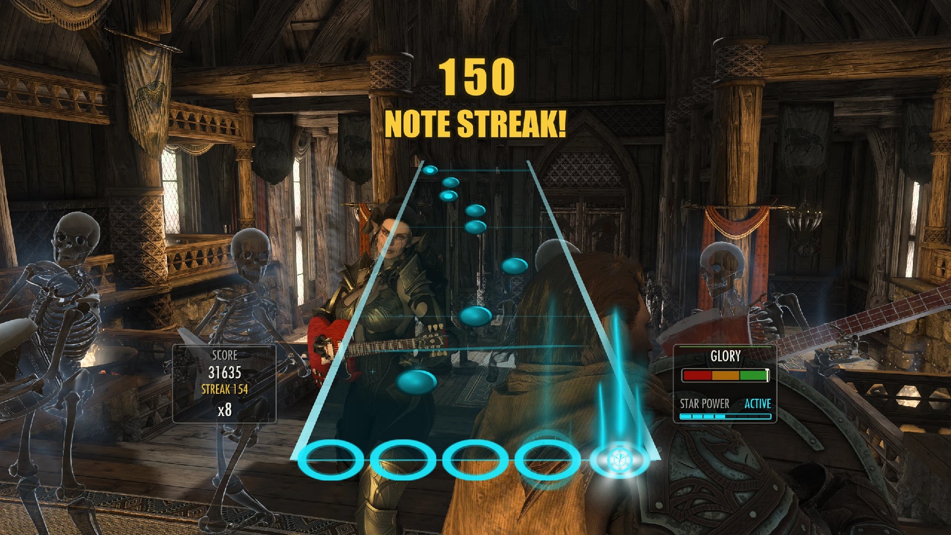A song being played in Skyrim mod Bard Hero.