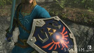 Skyrim on Switch has Zelda amiibo support and motion controls