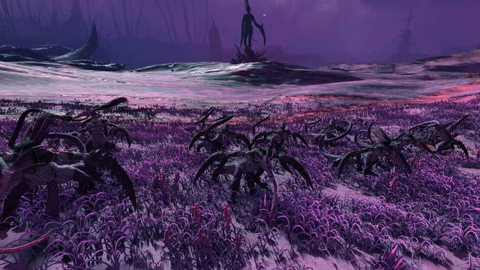 Fiends of Slaanesh from Total War: Warhammer III.