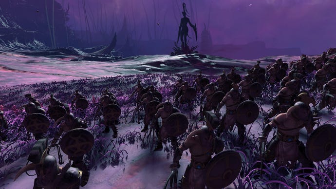 Slaanesh Marauders from Total War: Warhammer III.