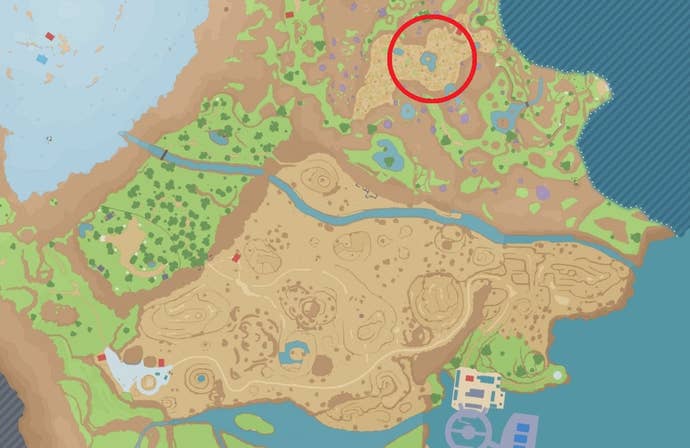 Slaking Habitat map in Pokemon Scarlet and Violet