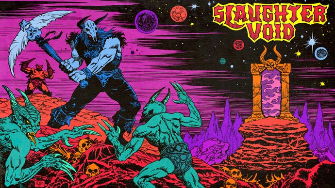 A dude kills demons successful dude-kills-demons crippled Slaughter Void.