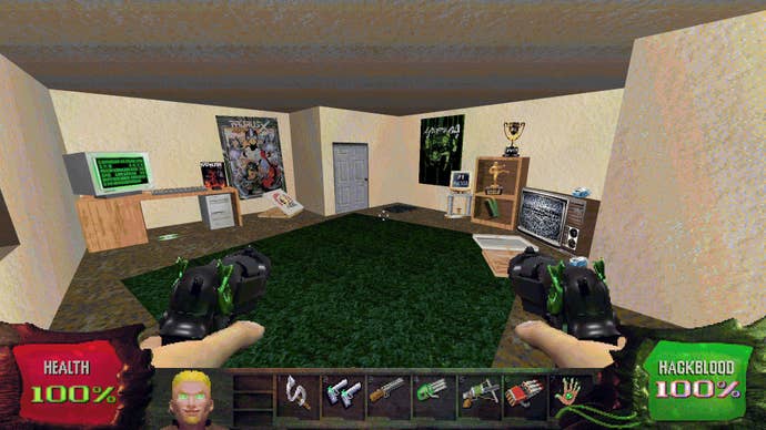 Rude ‘tude in a Slayers X: Terminal Aftermath: Vengance Of The Slayer screenshot.