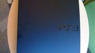 Pictures and video of PS3 Slim from PlayStation: The Official Magazine offices