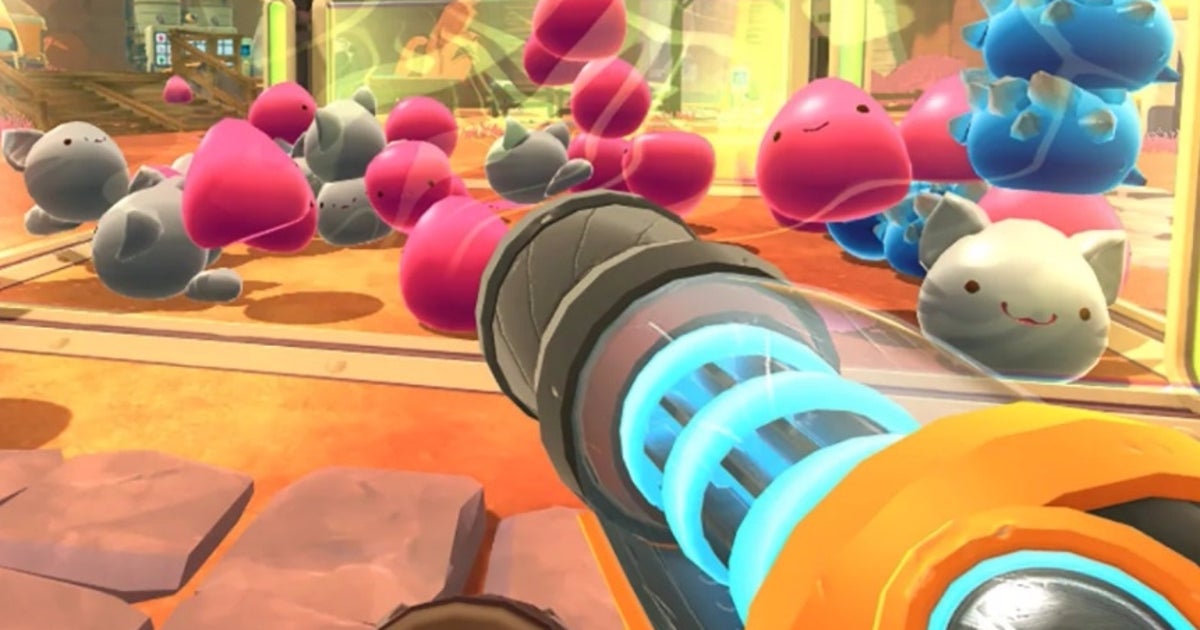 Slime Rancher Ractor Slime Rancher is the poop-farming sim you didn't know you needed ...