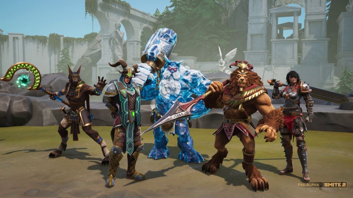 Smite 2 gods from Pre-Alpha - 3