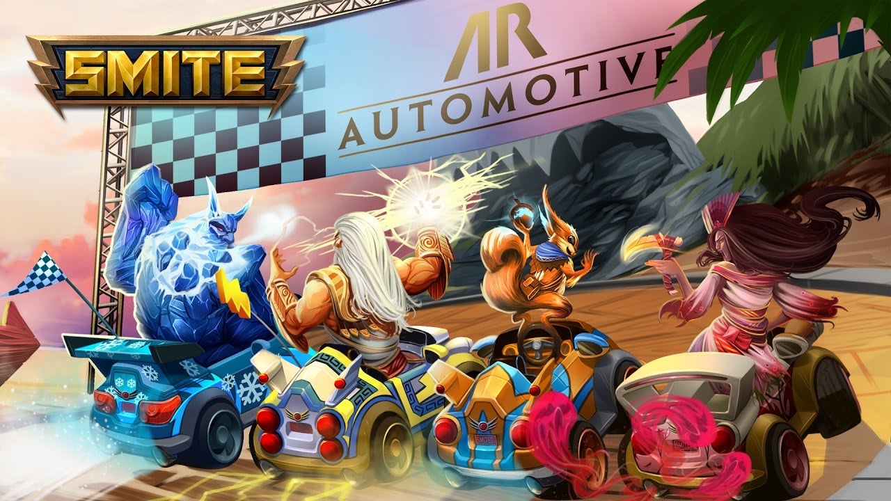 Apollo's Racing Rumble art, better known as Smite Kart - 4