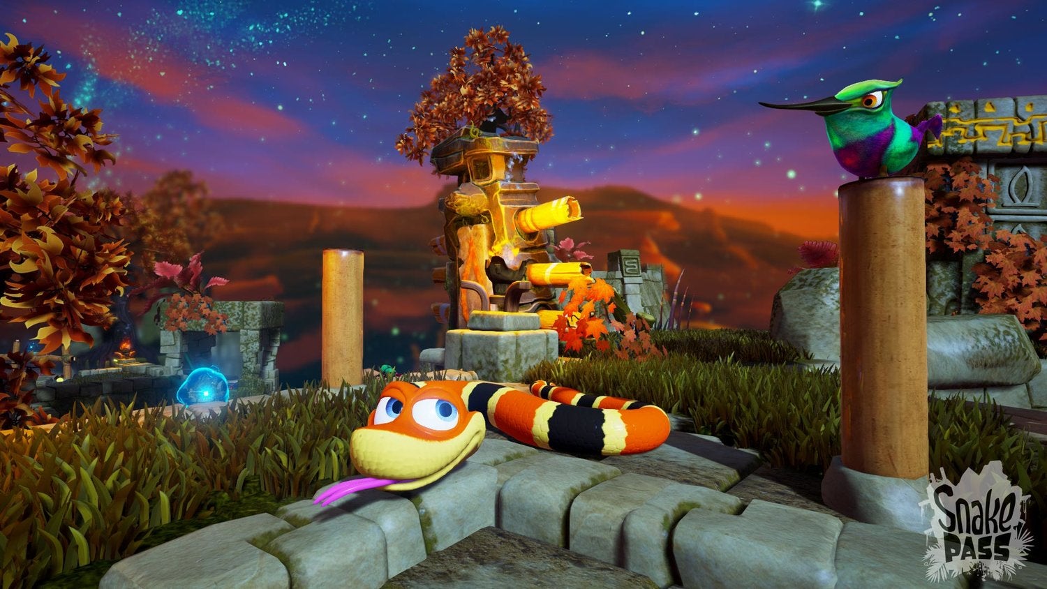 Nintendo Switch Snake Pass has Confounding Controls, but is Still ...