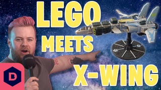 lego meets x-wing thumbnail with snap ship and Wheels in space