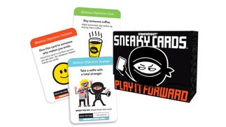 Gamewright releases free print and play version of Sneaky Cards for socially distanced stealth