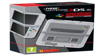 SNES Edition New 3DS XL will arrive on store shelves in Europe this October