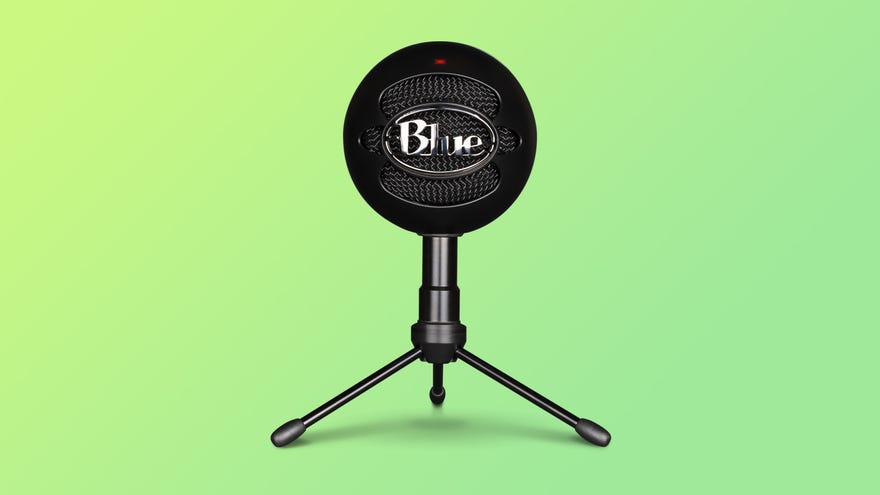 blue snowball ice microphone