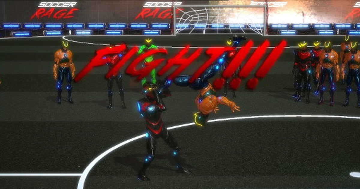 Football Sweat Rage Fighty Footy: Soccer Rage On Steam Early Access | Rock Paper Shotgun