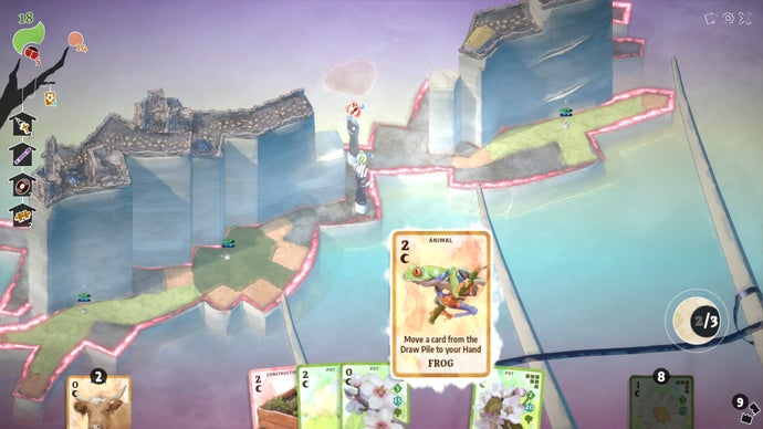 GameWireDaily — Slay the Spire meets Terra Nil in The Solace of Flowers, an "eco-dystopian" deckbuilder in which you cover corrupted
