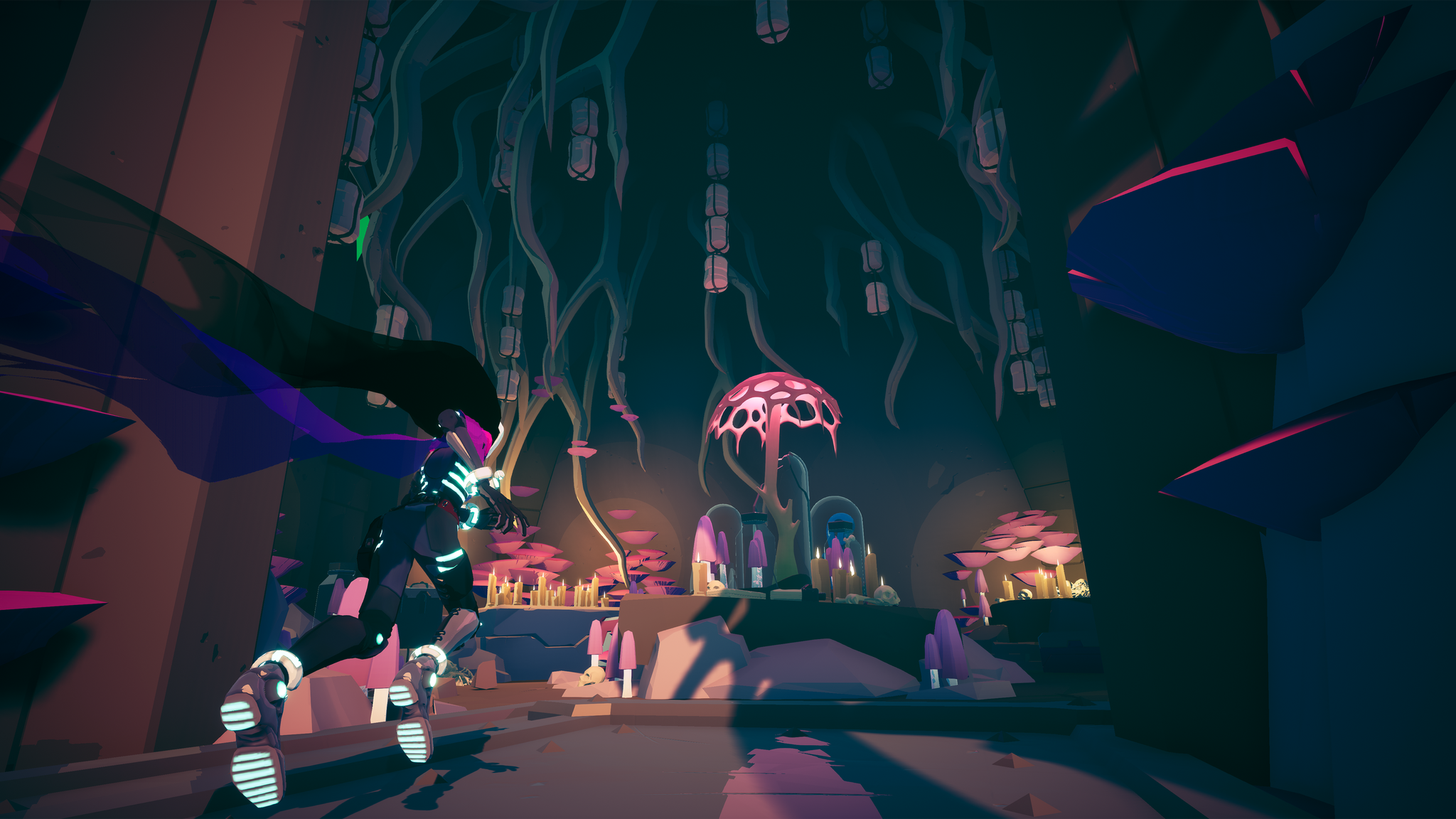 Solar Ash tasks you with saving your world from a massive black hole