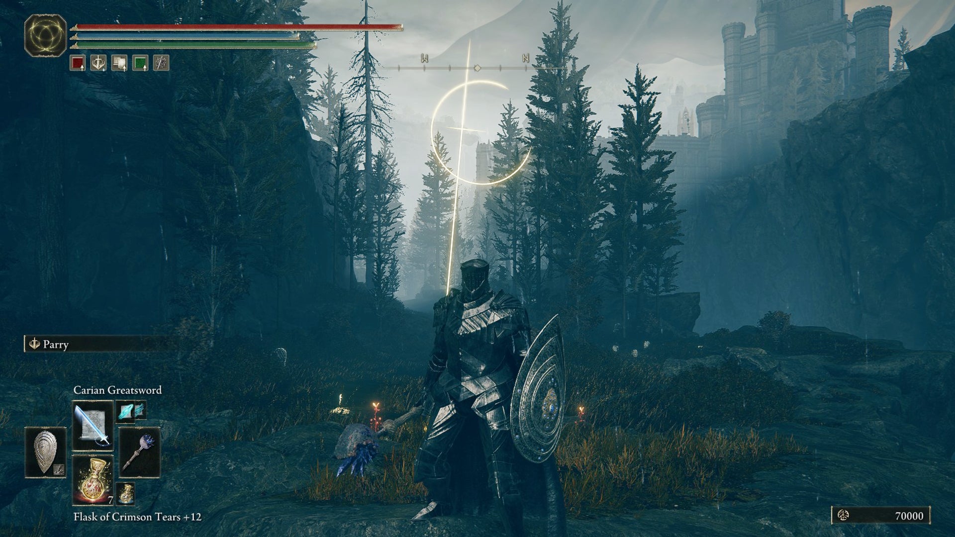 Wearing multiple pieces of Solitude armour, after defeating the Blackgaol Knight in Elden Ring: Shadow Of The Erdtree. - 4