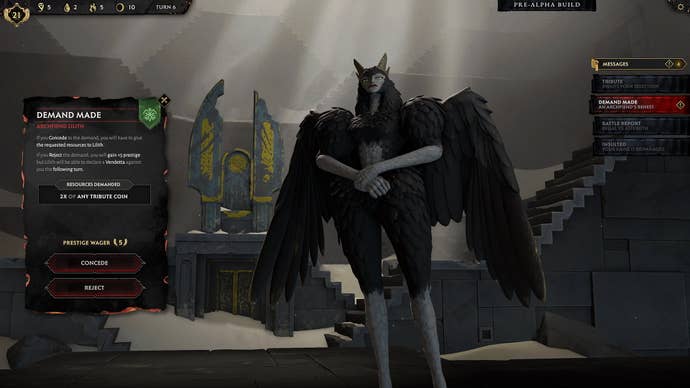 The harpy Lilith from Solium Infernum (2023)