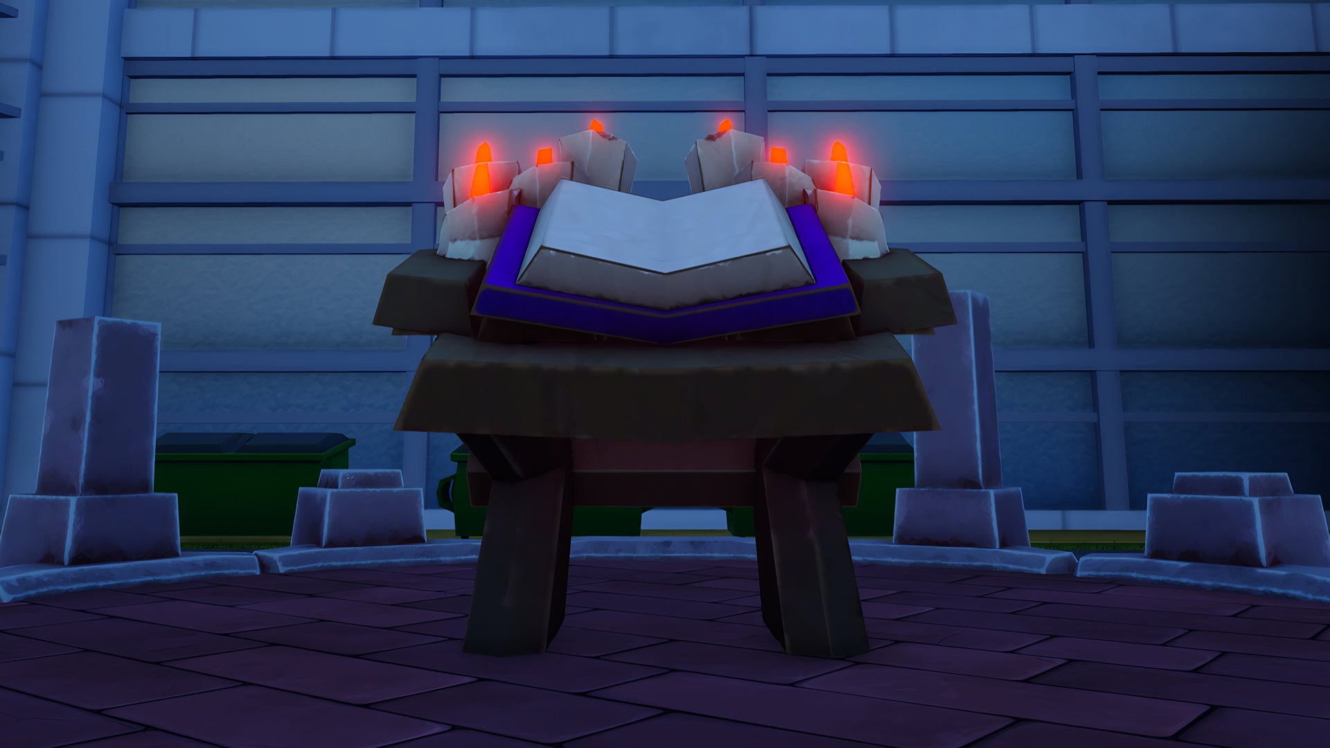 A screenshot from Solo Hunters on Roblox, showcasing the enchanting table where players can enchant weapons. - 1