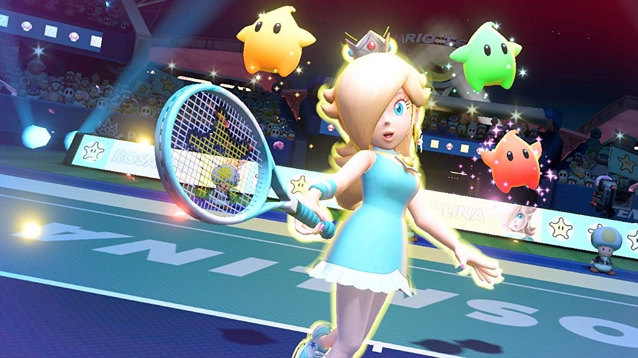 Mario tennis hot sale aces 4 player