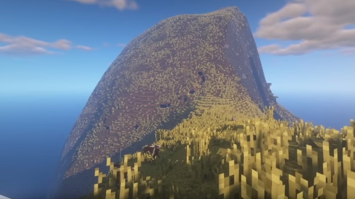 Minecraft how to build 2025 in a hilly world