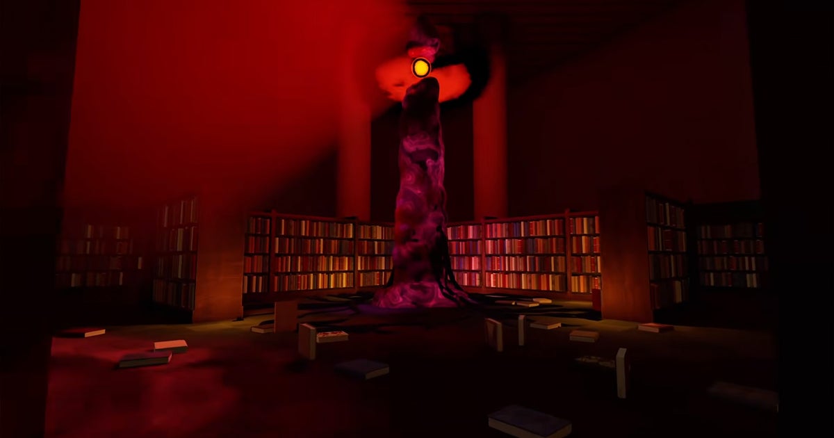 After trading space babies and running people over with a truck, Strange Scaffold want you to organise a haunted library in Something is Wrong with the Library After trading space babies and running people over with a truck, Strange Scaffold want you to organise a haunted library in Something is Wrong with the Library