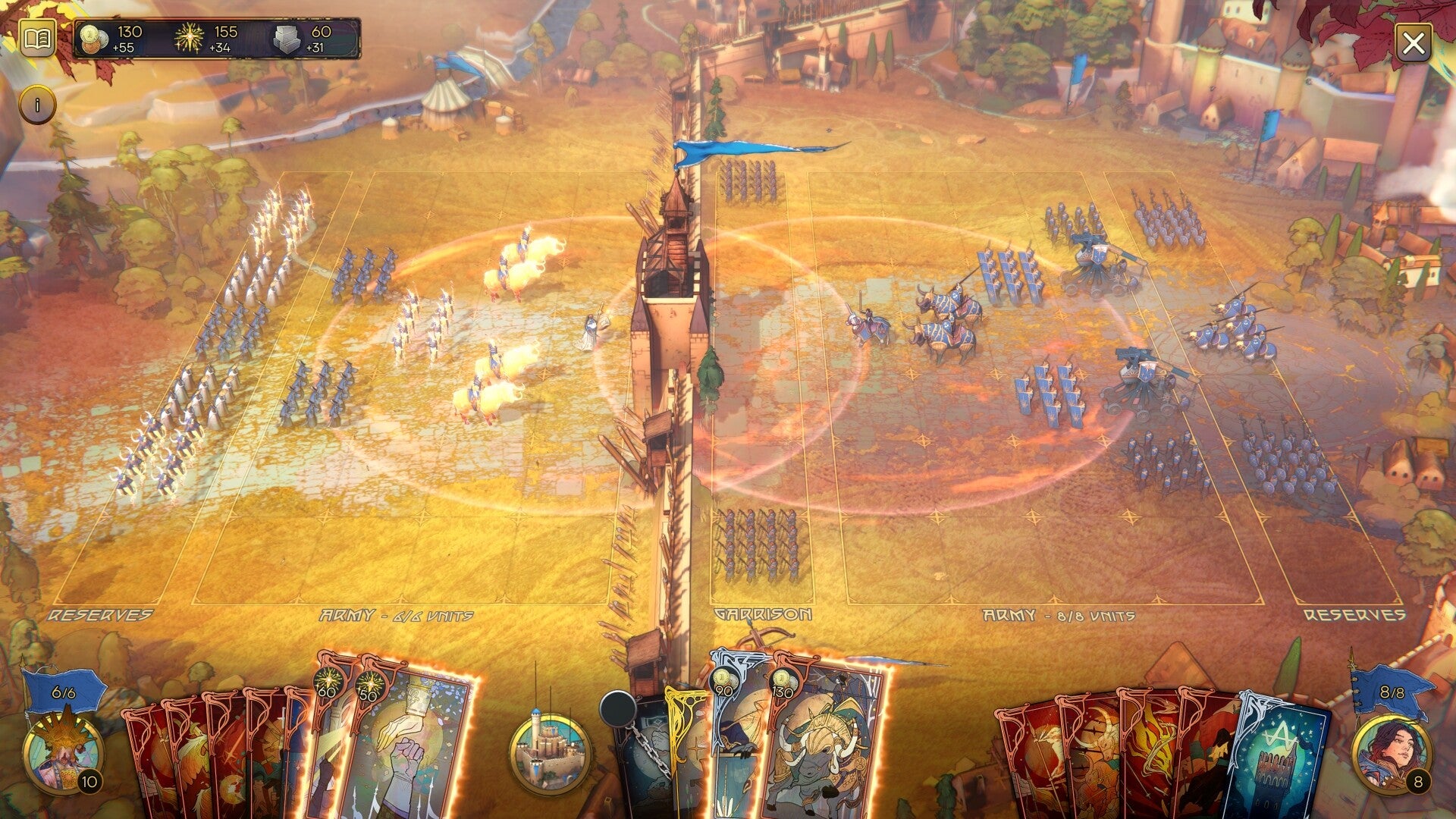 Two armies line up for battle in Songs Of Silence - 31