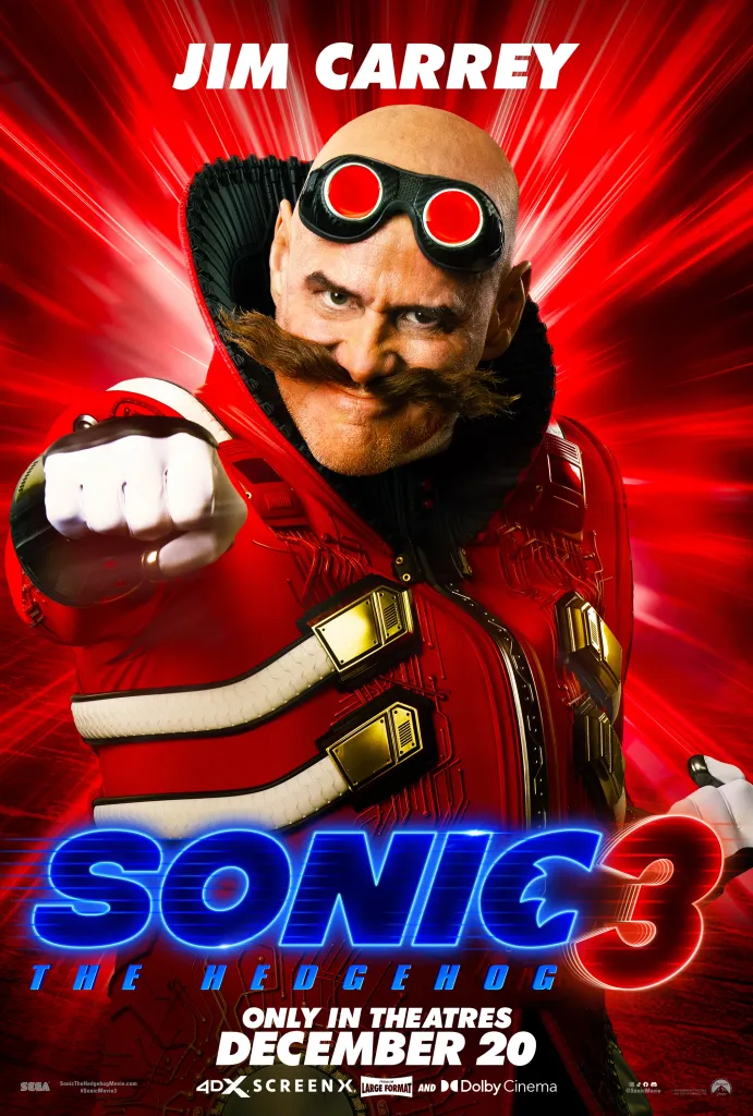Novos pósteres de Sonic: O Filme 3 destacam todas as personagens ...