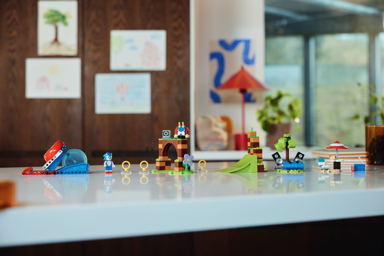 Sonic Speed Sphere Lego