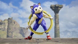 Sonic is a real cutie pie in Soulcalibur 6