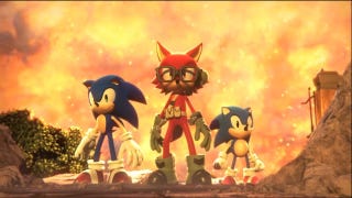 Sonic Forces lets you make your own character, you probably can't do worse than the people paid to do it