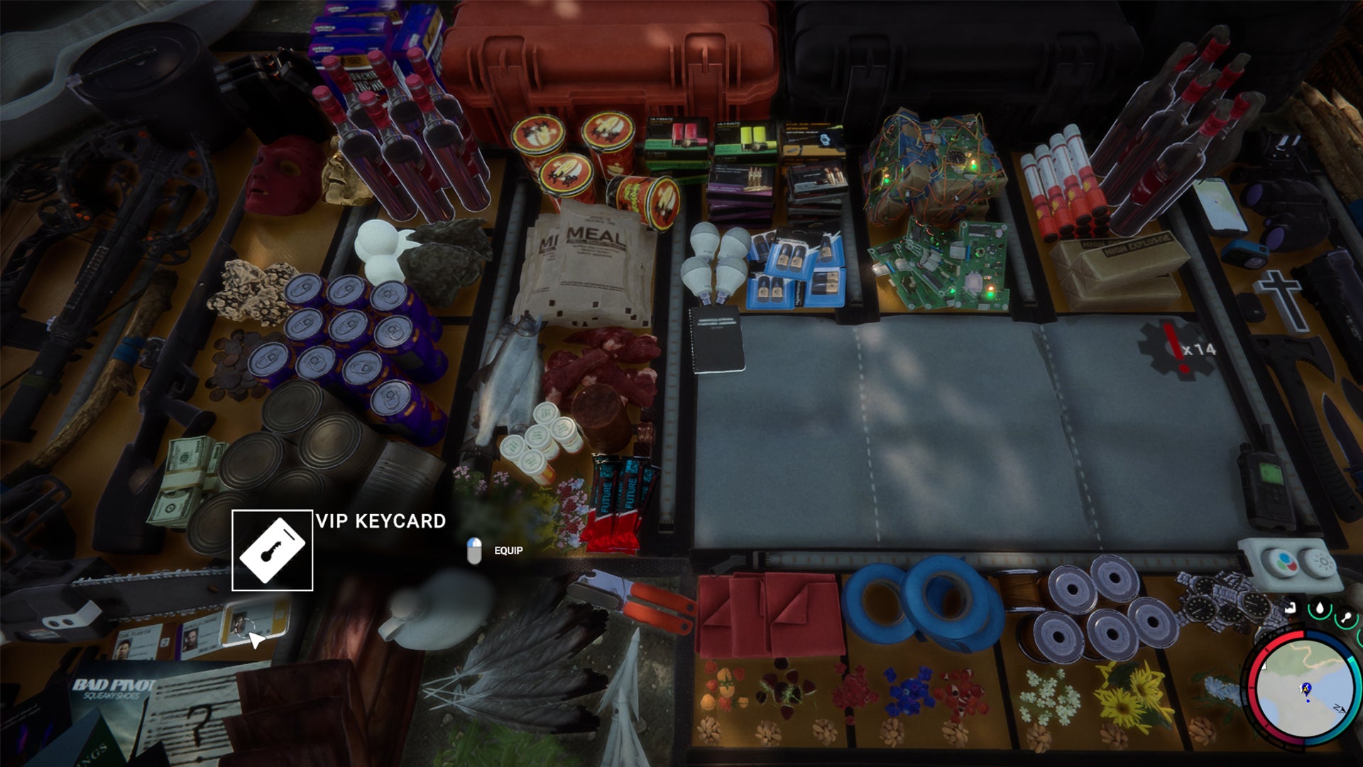 Screenshot of all items in Sons Of The Forest - 7