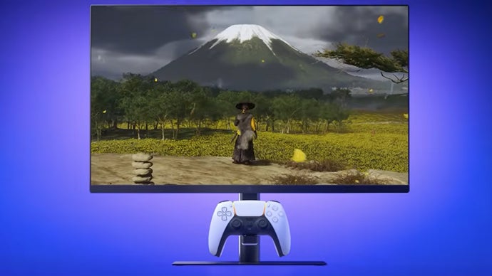 Sony pokazało nowy 27-calowy monitor do PS5. Ma zawieszkę na pada