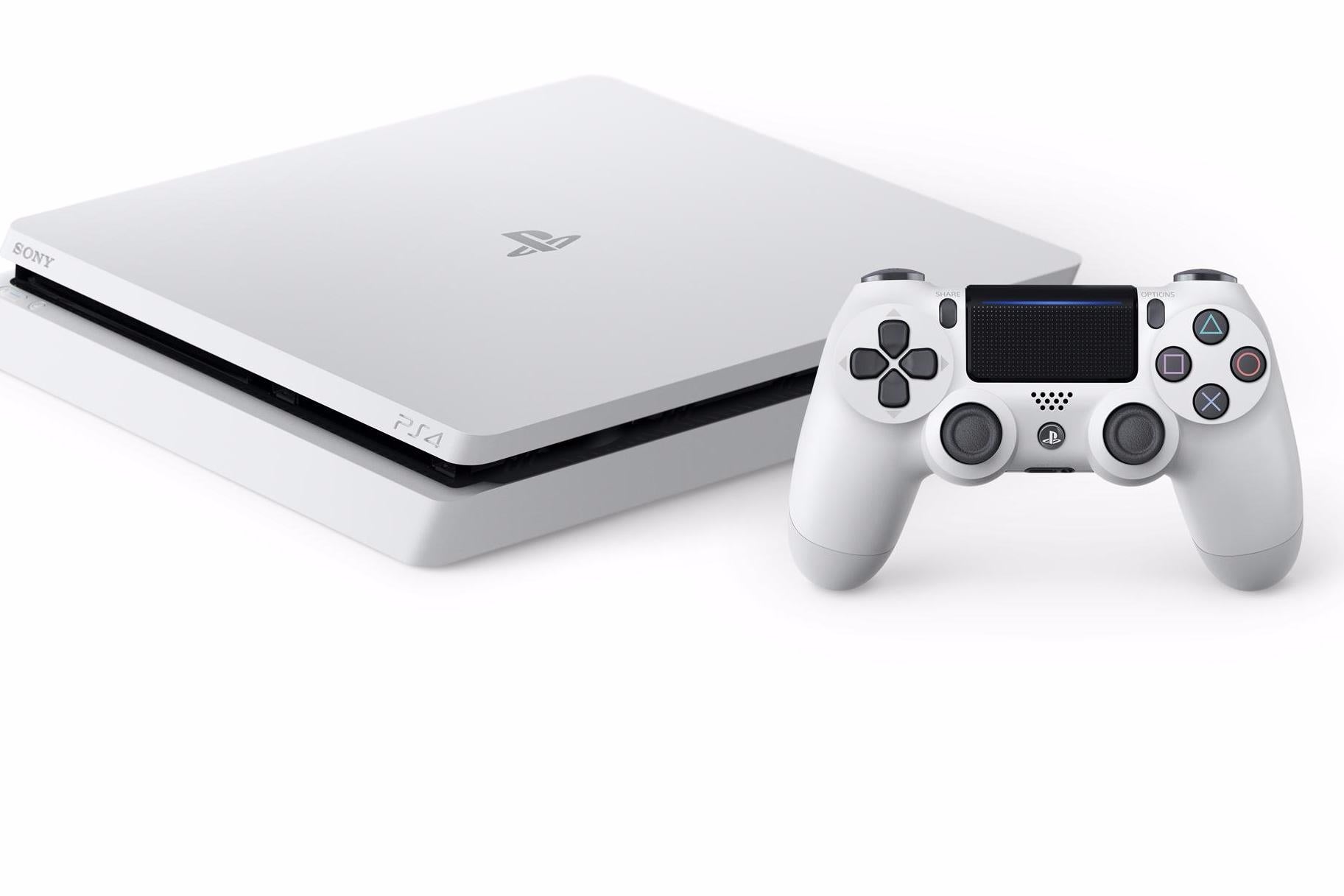 PlayStation4 - PS4 本体 CHU-1200A GlacierWhite sony-revela-a-ps4-glacier-