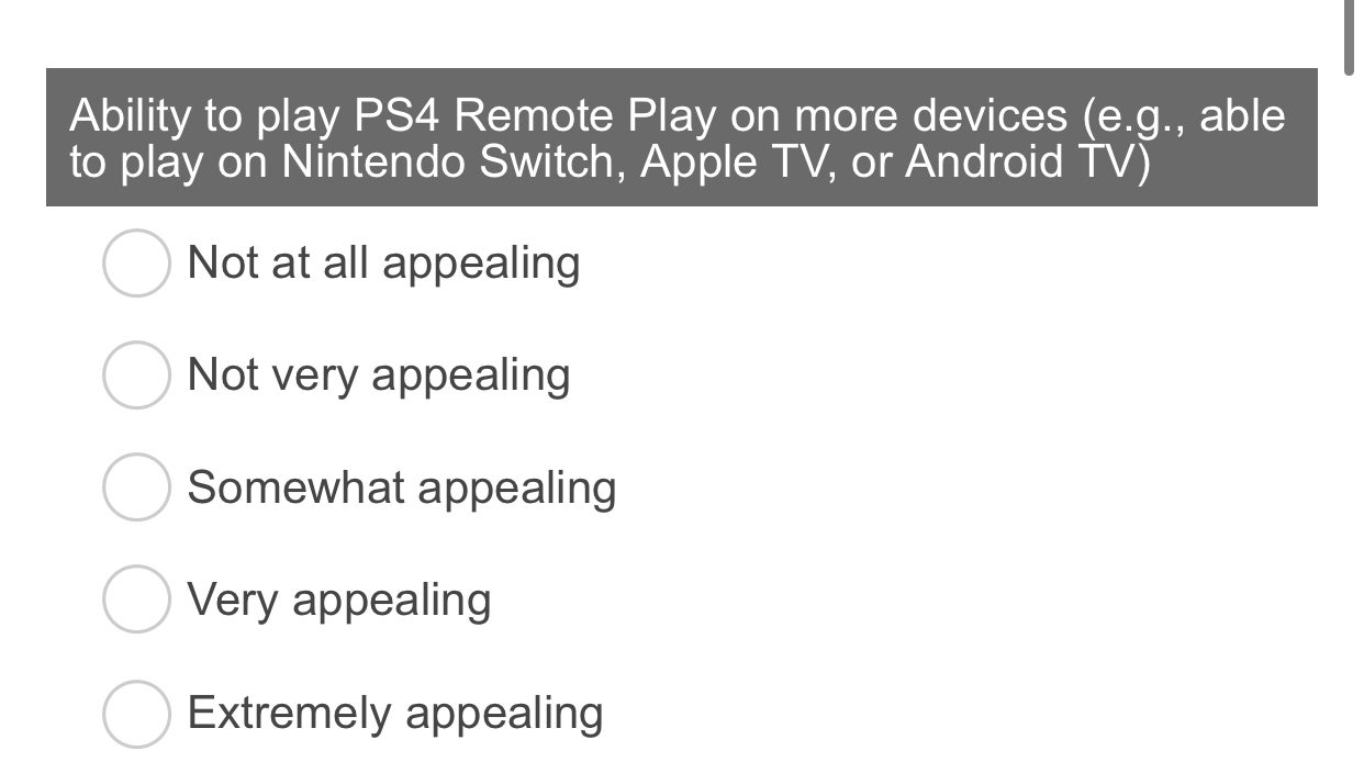 Remote play for clearance switch