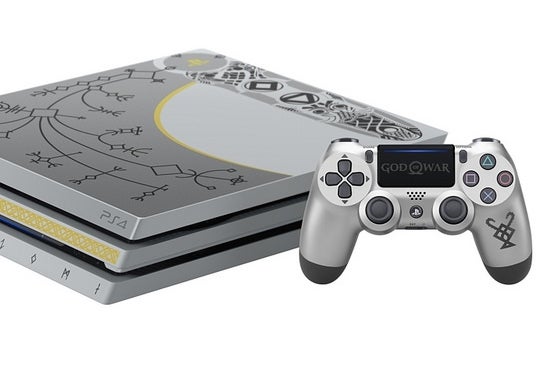 Sony unveils God of War limited edition custom PlayStation 4 Pro