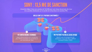 Las autoridades francesas multan a Sony con 13,5 millones de euros