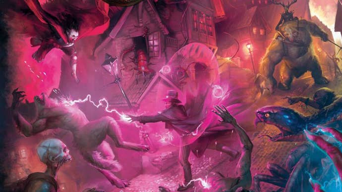 Sorcerer trading card game artwork