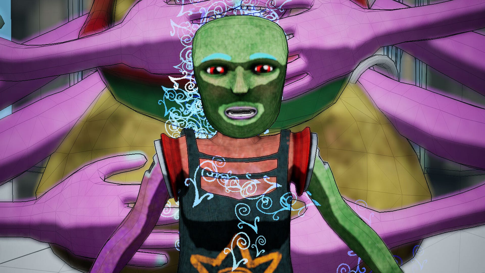 A weird carnal successful Soul Injector Commando.