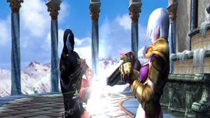 Soul Calibur 2 HD Online shots show Spawn fighting Ivy, others