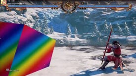 A giant rainbow cube is terrifying Soulcalibur VI players